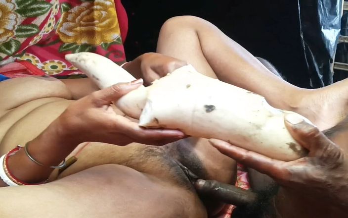 my house: Sex anal cu penetrare în pizdă cu ridiche, Nomita Bhabhi