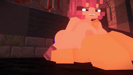 VideoGamesR34: Minecraft Porn apokalypse World - mädchen schafft es, einen schnellen fick...