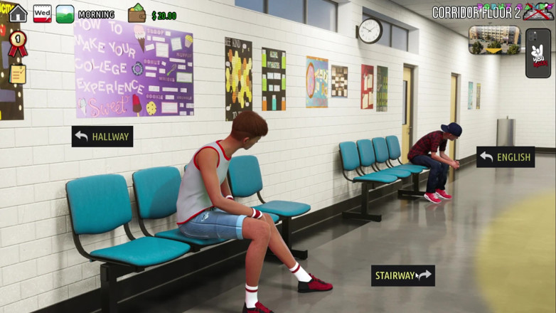 Porny Games: MILFs of Sunville by L7team - Sexy Teacher Has a Library...