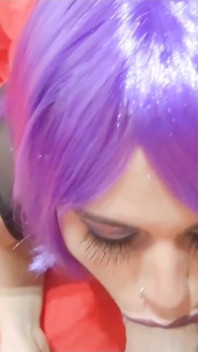 Cosplay Deepthroat, Fuck Ass and Fuck Pussy, Cum Swallow