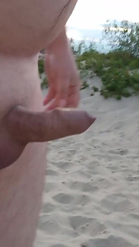 Bugil di pantai