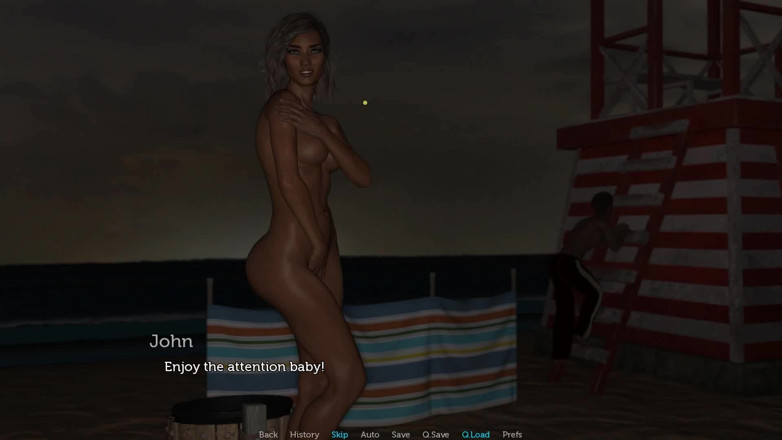Dirty GamesXxX: Tacos: soțul își îndrăznește soția să meargă goală pe plajă - episodul 102