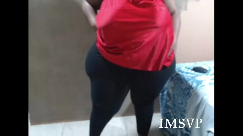 Big black clapping booties: jack off to my gigantic bbw ass changing clothes, episode 4