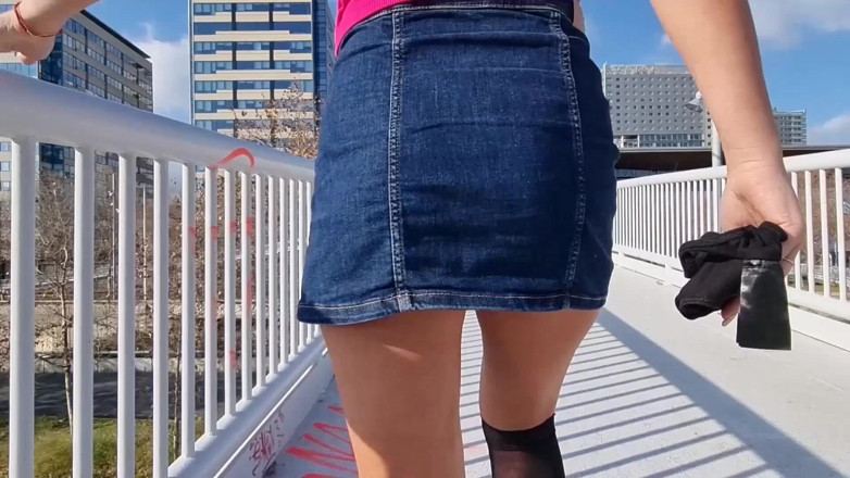 TheloveStory: Naughty teen eager to be seen outdoor