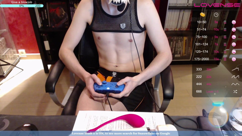 Snauwflake: Snauwflake is having fun on chaturbate - Part 6