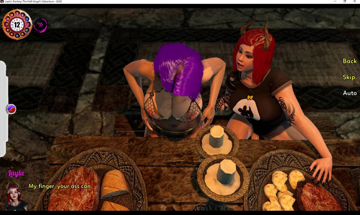 Erotic Krisso: Layla의 운명이 두꺼운 흰색 엉덩이는 후장 필요해