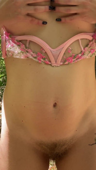 Hairy Teasing in the Forest