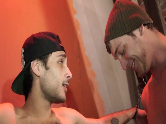 SEXUAL SIN GAY: Cảnh cu cạn kiệt 4_colleagues chơi trói lẫn nhau và bú...