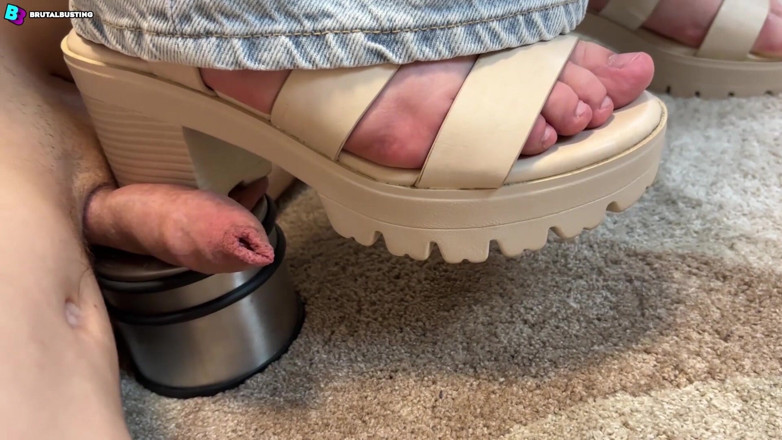 David Marcek: She Crushed His Fucking Testicles with Her Dirty Heels! Blue...
