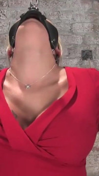 It's New Face Month at Hogtied, and Delilah Strong Suffers Through Some Extremely Tight Bondage