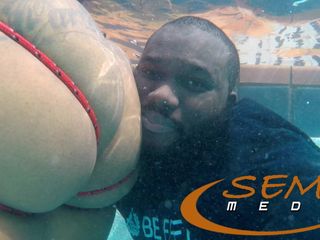 Semaj Media: Semaj Medida Mz. Beauti Bondage Pool Underwater Fun