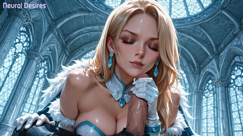 Neural Desires: Diamond Elegance of the Hellfire Queen - Ai Video