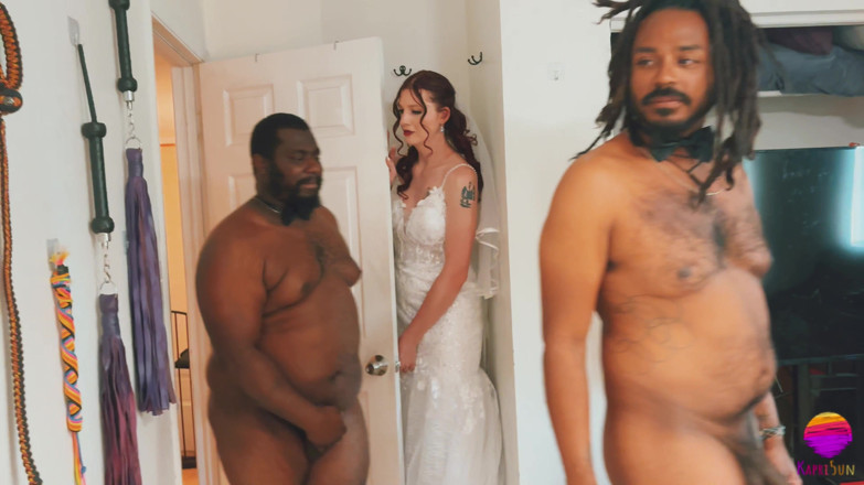 Kapri Sun: TS Bride Gets Gangbanged by 3 BBC