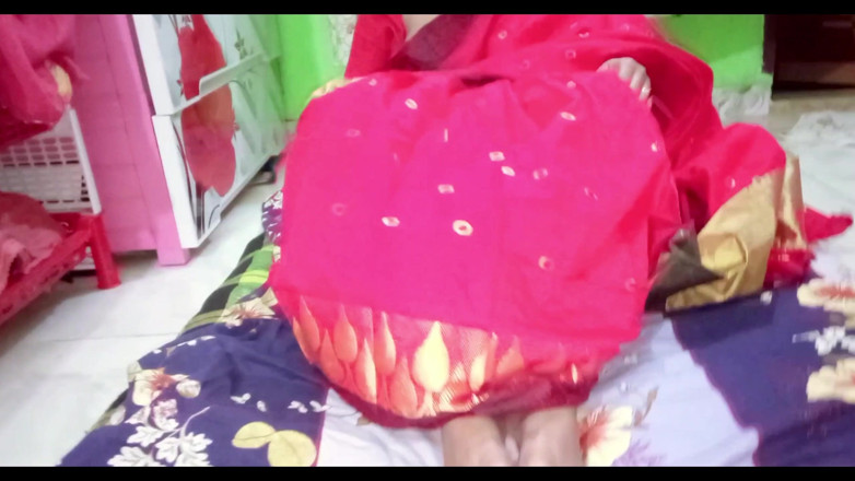Angel Surovi Lata: I Fucked My Indian Village Stepsister Wearing a Red Saree...