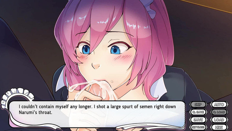 Dirty GamesXxX: 메이드 맨션: 자지 빨기 하우스 메이드, 입에 사정, 헨타이 ep.2