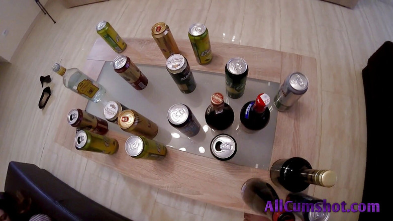 All Cumshot: Slutty girl fucked hard in pussy and in ass and...