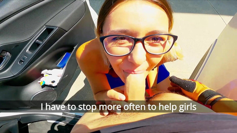 Chri Ursula: My car broke down, luckily the tow truck arrived, but...