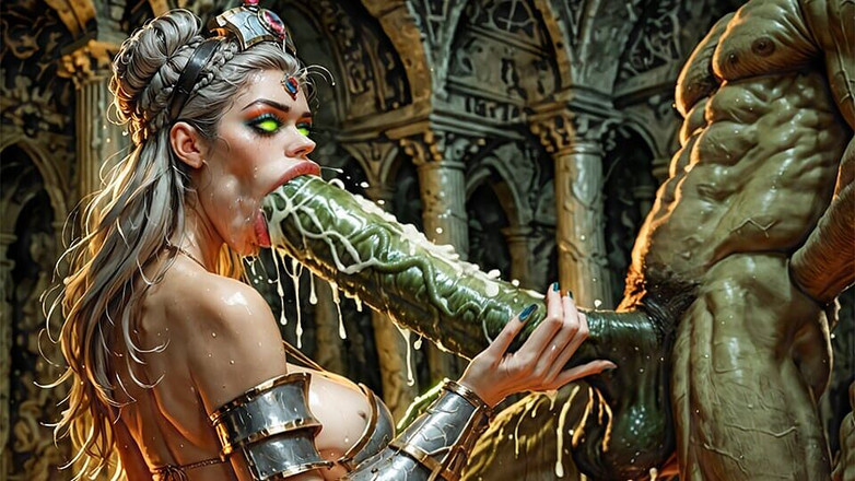 Ai Dungeon Sluts: Kompilacja wideo Ai Dungeon Sluts 97 - polska księżniczka część 7