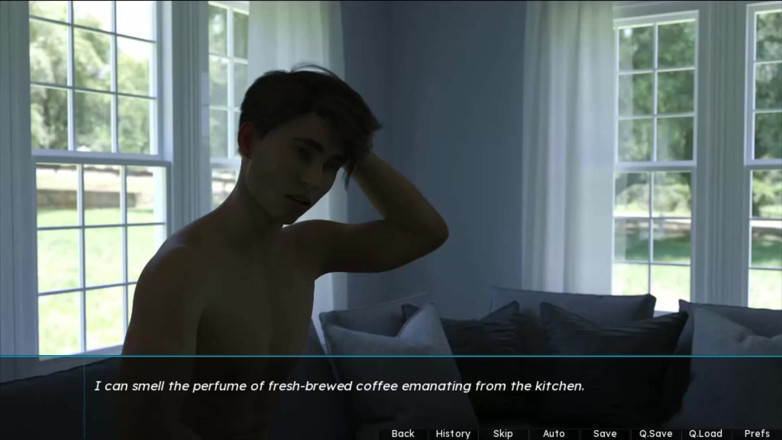 Visual Novels: Summer scent part 5 (girlfriend route)