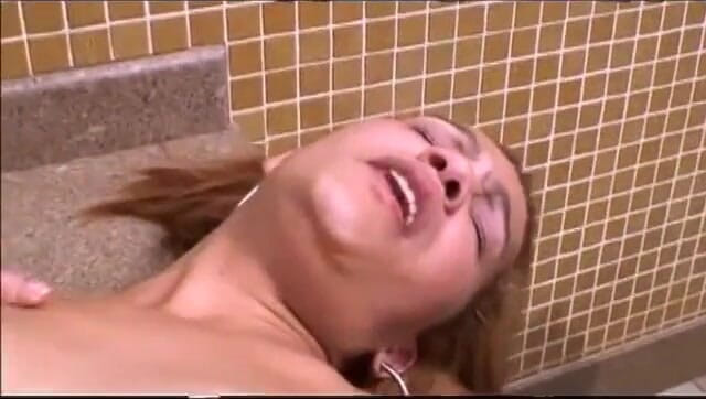 Femdom Austria TS: Shemale Latina fucks beside the pool