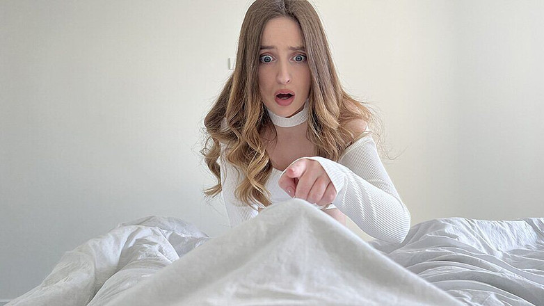 Anny Walker: Step Sister Riding Morning Boner and Cum in Mouth