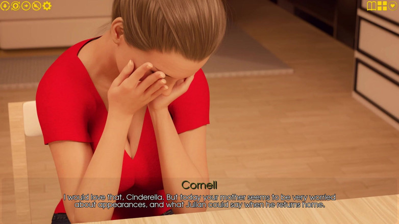 3D Cartoon Porn: 내 쾌락 8 : HJ / BJ 젖탱이 정액 / Liam에 Daphne의 보지 플레이