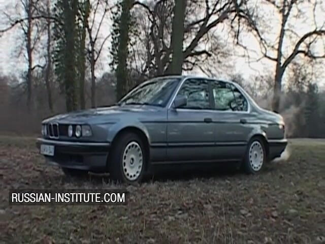 Russian Institute: Sexo anal no carro com uma loira peituda