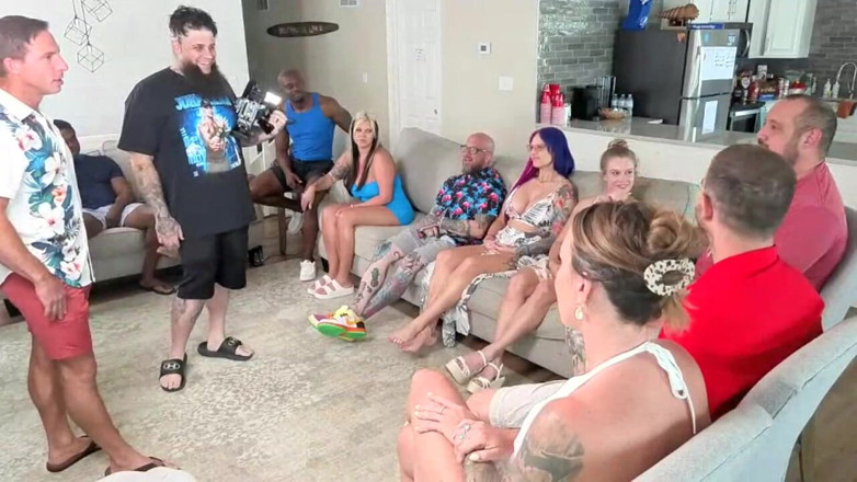 Dom Cruise: Couples Who Cum Together, Stay Together a Live Orgy Show