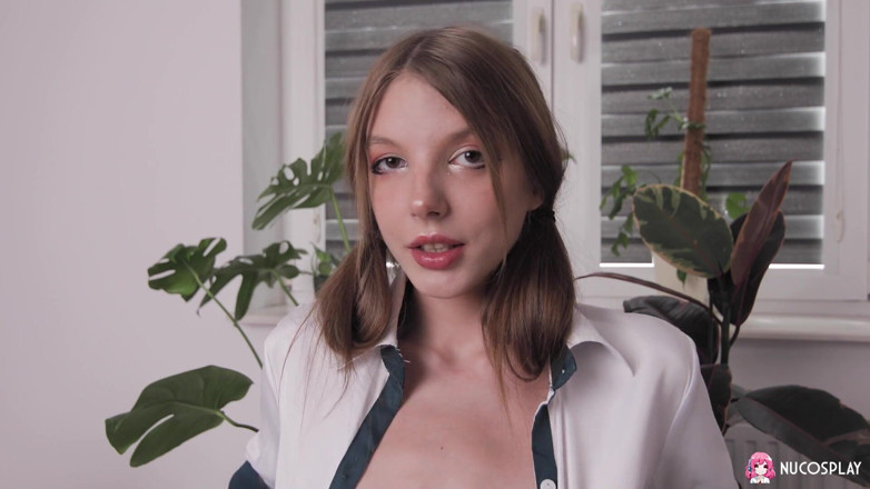 Nu Cosplay: Lymia Marks Fucks Her Creamy Pussy in Uniform