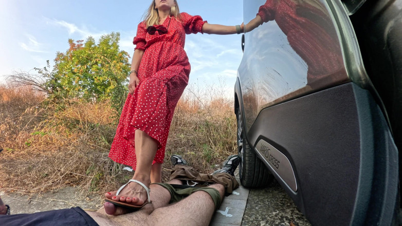 Mistressyammyboots: Mistress Control: Bold Sandal Worship and Total Dominance