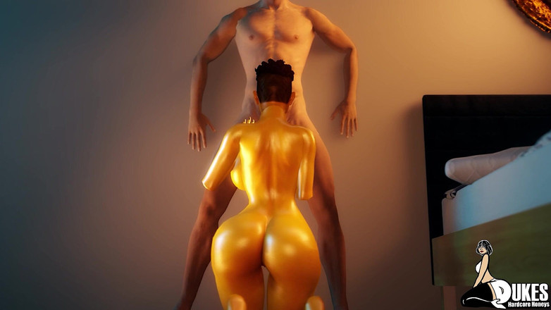 Dukes Hardcore Honeys: Objeví se zlatý succubus a šuká prvního ptáka, kterého potká