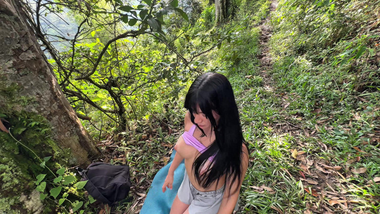 Yenifer Chacon: Scream of Pleasure in the Forest as I Shove His...