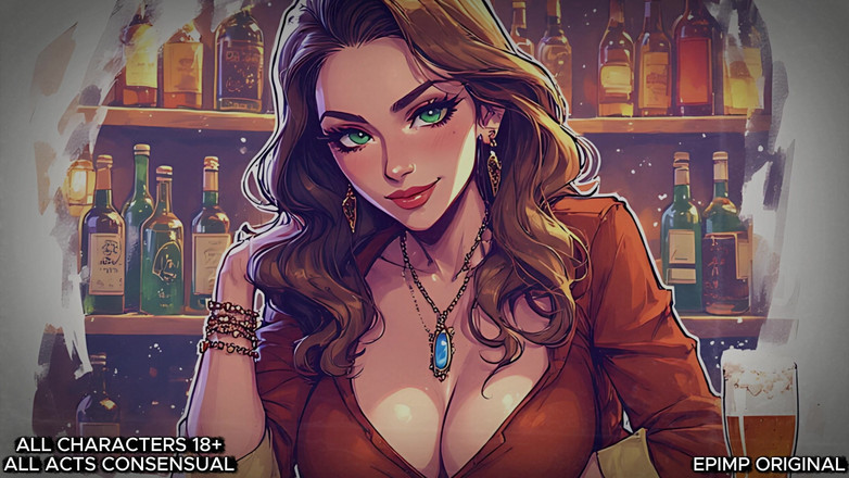 AI Porn: La troia del bar fa una fantasia audio erotica