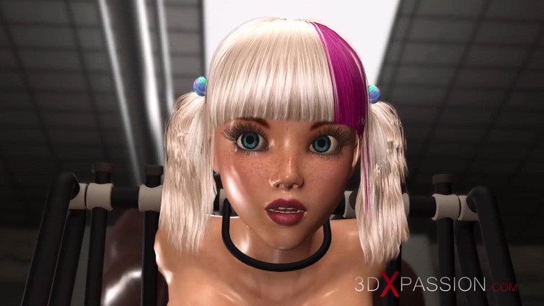 3dxpassion: Black guy plays with a super hot college girl in...