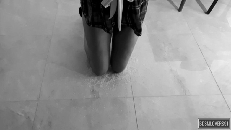 Bdsmlovers91: Урок слухняності для нахабного студента
