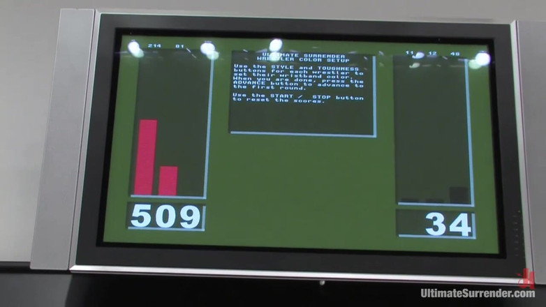 Ultimate surrender by Kink: Wenona "gimnastă" (1-0) vs Sasha "Druidul" Lexing (0-0)