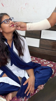 Komal Went Straight to the Teacher's House but the Class Had Not Started yet, so She Taught the Masterbation Class.