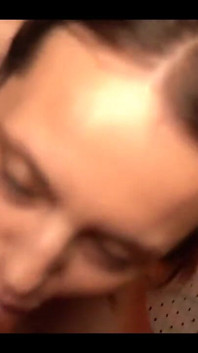 How Does Stepmom React if She Cums in Her Throat Without Warning?
