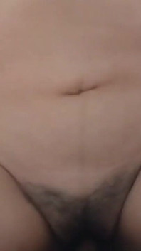 Shy step niece only asked me to cum on her pubis