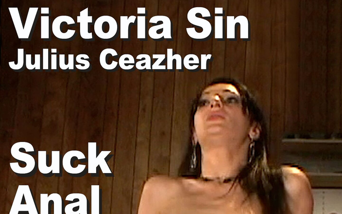 Edge Interactive Publishing: Victoria Sin &amp; Julius Ceazher saje anál A2M výstřik na obličej