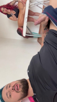 Shh... Sp!ying and Filming My Wife Massaging Hot Friend - POV