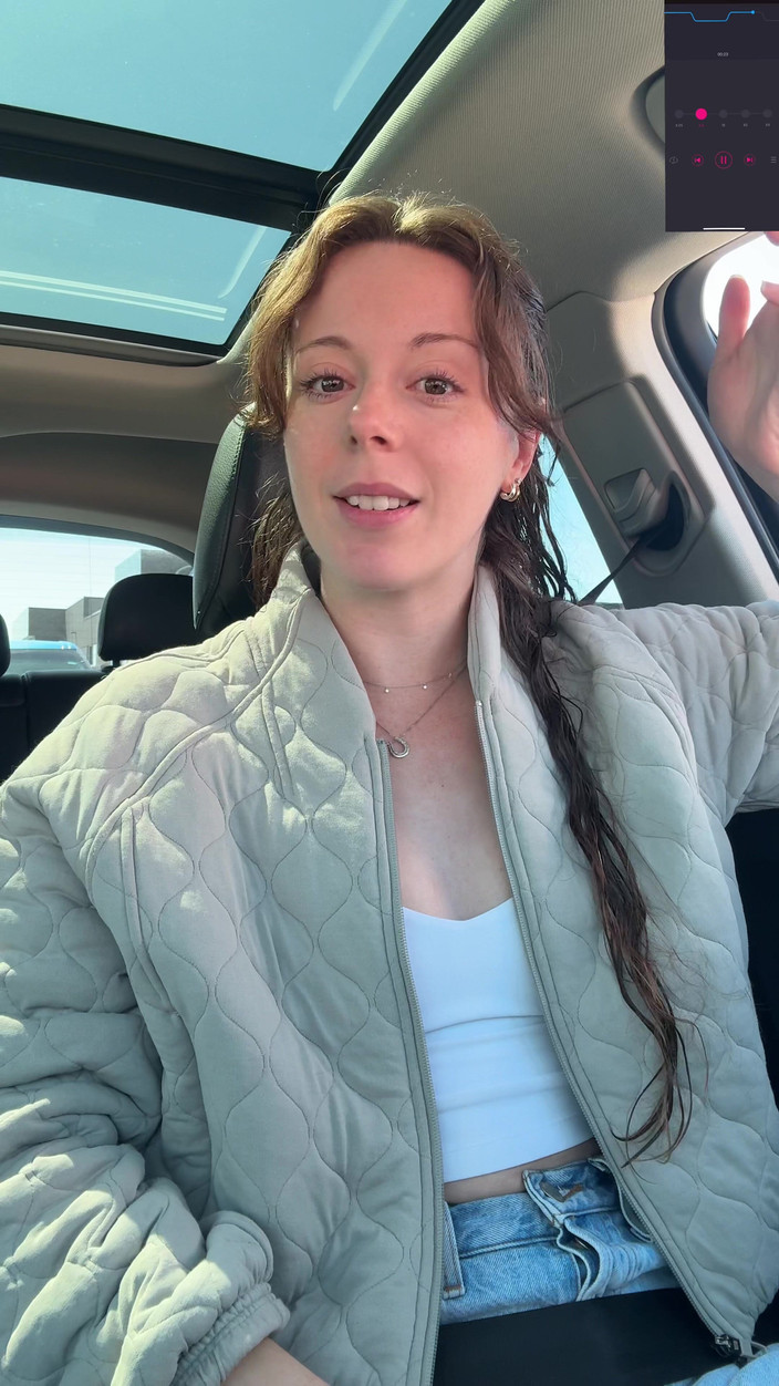 Nadia Foxx: Tim Hortons Drive Thru Orgazm!