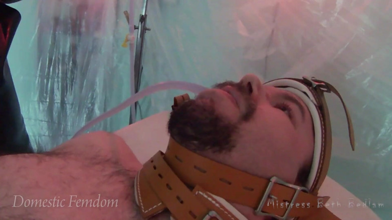 Domestic femdom: Modified Part 1 - Stapling up the Mangina
