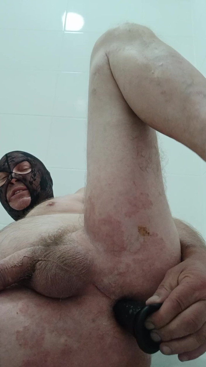 rastyo75: I Tear My Ass Apart with a Black Dildo and...
