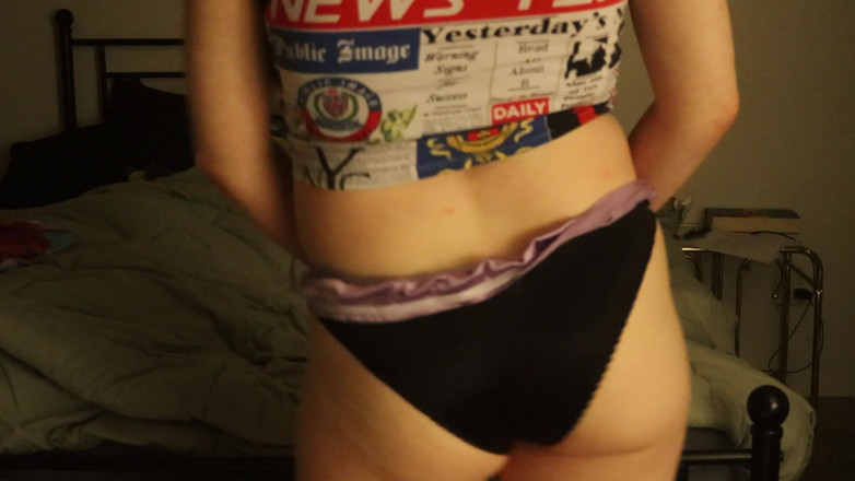 Lori Critter: Trying on Panties and Touching Myself
