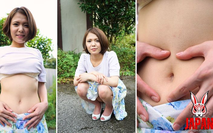 Japan Fetish Fusion: Seductive Belly Button Observation with Haruka Miura