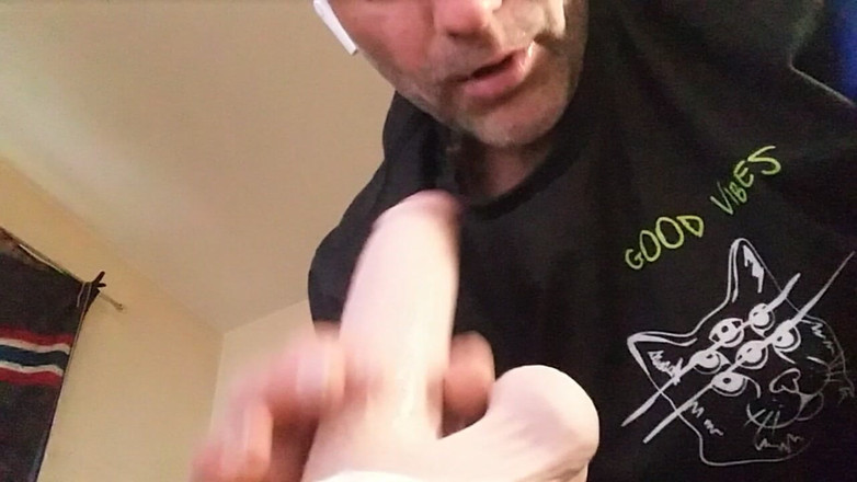 subjohn: Divertimento con un grande cazzo di gomma