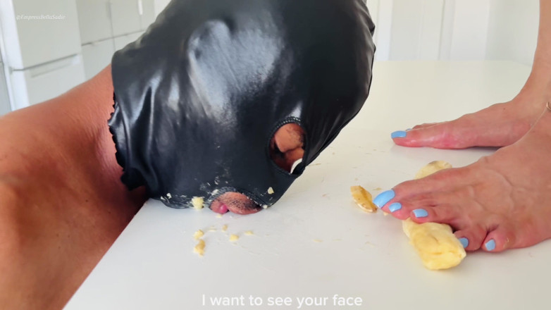 Empress Bella Sadic: Banana Crush and Absolute Worship of My Feet, the Mixture...
