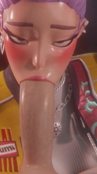[kpop Demon Hunters] Rumi ıslak sakso 3d animasyon