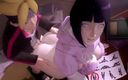Velvixian 3D: Boruto X Hinata Standing From Behind